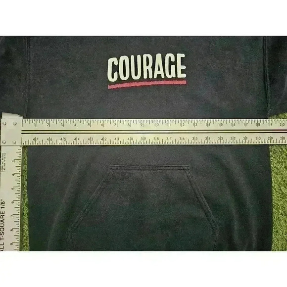 Chance The Rapper Be Encouraged Tour Hoodie Courage Black Pullover Size Small - Picture 4 of 5